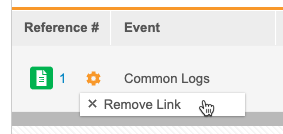 Remove Form Link action
