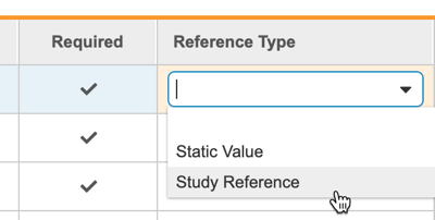 Select a Reference Type
