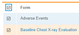 Select All Forms checkbox