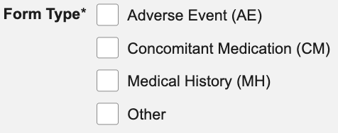 フォームタイプ