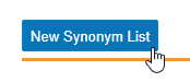 New Synonym List button